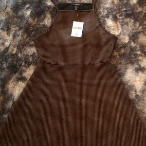 Forever 21 Geo Dot Skater Dress